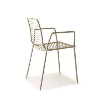 Scab Summer 2500 armchair in powder-coated steel