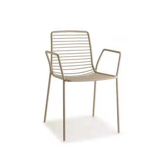 Scab Summer 2500 armchair in powder-coated steel