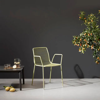 Scab Summer 2500 armchair in powder-coated steel