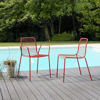 Scab Summer 2522 chair in powder-coated steel