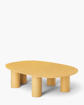 Scab Hyppo coffee table with aluminium legs and HPL top