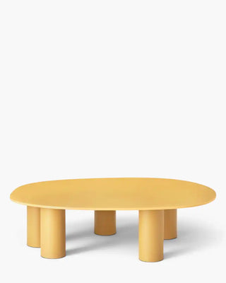 Scab Hyppo coffee table with aluminium legs and HPL top