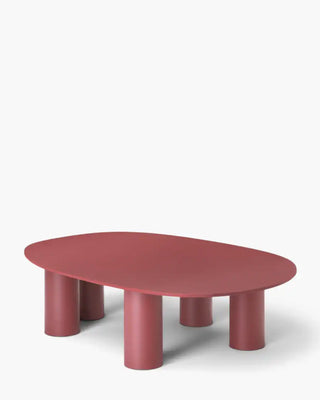 Scab Hyppo coffee table with aluminium legs and HPL top