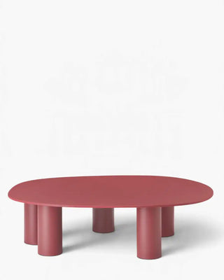 Scab Hyppo coffee table with aluminium legs and HPL top
