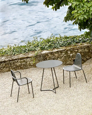 Scab Malvasia 2907 armchair in galvanised and powder-coated steel