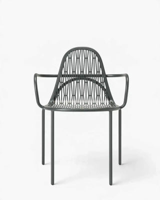 Scab Malvasia 2907 armchair in galvanised and powder-coated steel