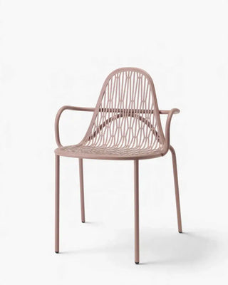 Scab Malvasia 2907 armchair in galvanised and powder-coated steel