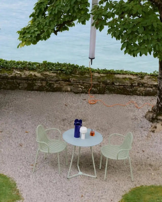 Scab Malvasia 2907 armchair in galvanised and powder-coated steel