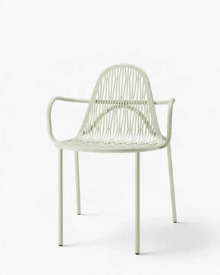 Scab Malvasia 2907 armchair in galvanised and powder-coated steel