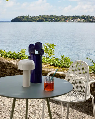 Scab Malvasia 2907 armchair in galvanised and powder-coated steel
