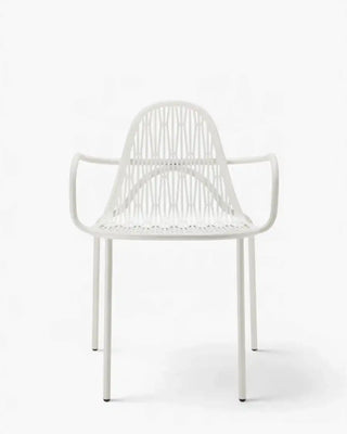 Scab Malvasia 2907 armchair in galvanised and powder-coated steel