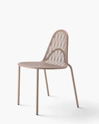 Scab Malvasia 2906 chair in galvanised and powder-coated steel