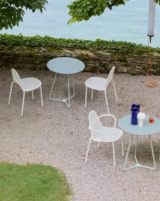 Scab Malvasia 2906 chair in galvanised and powder-coated steel
