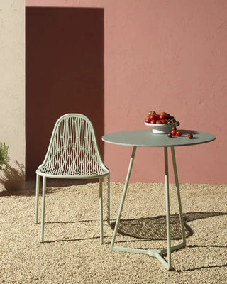 Scab Malvasia 2906 chair in galvanised and powder-coated steel