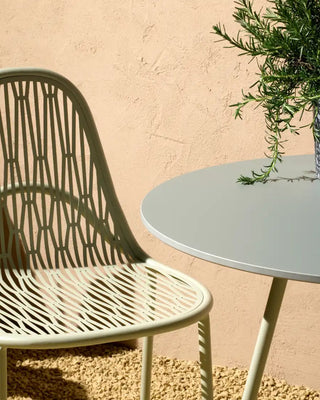 Scab Malvasia 2906 chair in galvanised and powder-coated steel