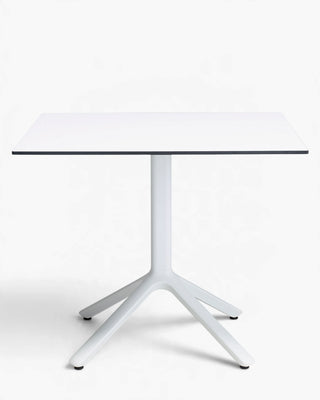 Scab Maxi Nemo Fixed 5020 table base with four technopolymer legs and aluminium column