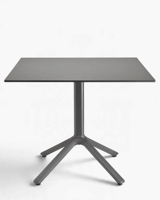Scab Maxi Nemo Fixed 5020 table base with four technopolymer legs and aluminium column
