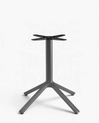 Scab Maxi Nemo Fixed 5020 table base with four technopolymer legs and aluminium column