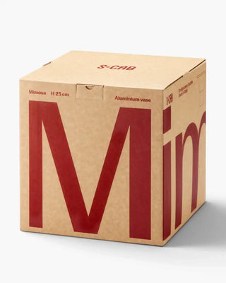 Scab Mimosa two-tone aluminium vase