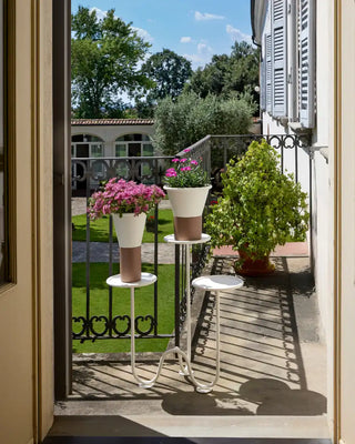Scab Mimosa two-tone aluminium vase