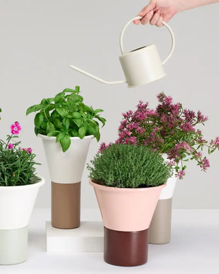 Scab Mimosa two-tone aluminium vase