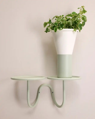 Scab Mimosa two-tone aluminium vase