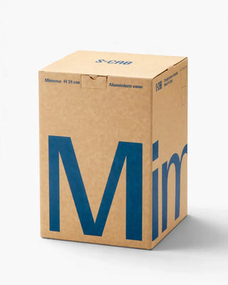 Scab Mimosa two-tone aluminium vase