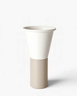 Scab Mimosa two-tone aluminium vase