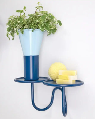 Scab Mimosa two-tone aluminium vase