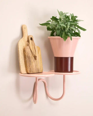 Scab Mimosa 2955 wall-mounted steel plant holder
