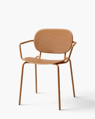Scab Si-Si Vibes 2513 armchair with steel frame and technopolymer seat and backrest