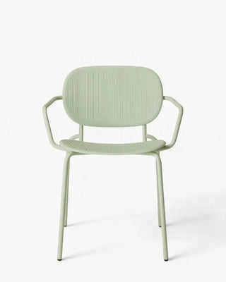 Scab Si-Si Vibes 2513 armchair with steel frame and technopolymer seat and backrest