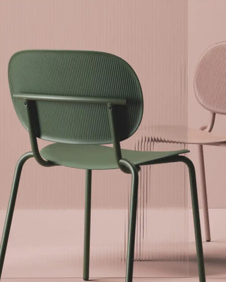 Scab Si-Si Vibes 2512 chair with steel frame and technopolymer seat and backrest