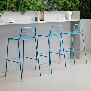 Scab Summer stool in powder-coated steel