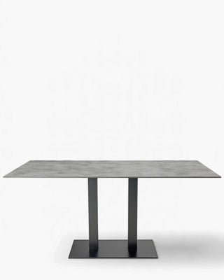 Scab Tiffany 5082 cast iron table base with rectangular base 75x40 cm - 29.53x15.75 in