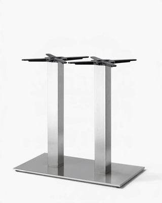 Scab Tiffany 5082 cast iron table base with rectangular base 75x40 cm - 29.53x15.75 in