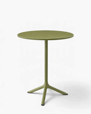 Scab Tripé Fixed 5002 three-star steel table base with steel top