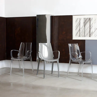 Scab Vanity 2654 armchair in polycarbonate