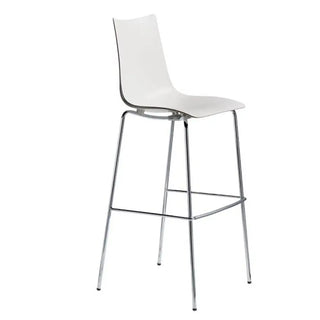 Scab Zebra stool in technopolymer with steel frame