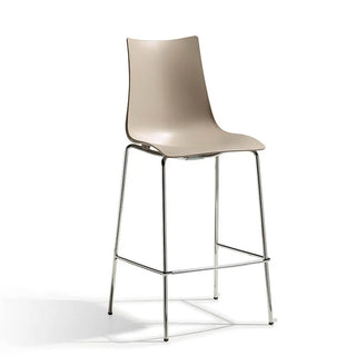 Scab Zebra stool in technopolymer with steel frame