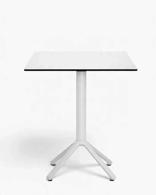 Scab Nemo Fixed 5060 aluminium table base with compact solid laminate tabletop
