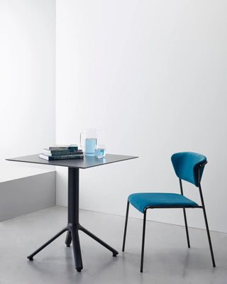 Scab Nemo Fixed 5060 four-leg table base in die-cast aluminium