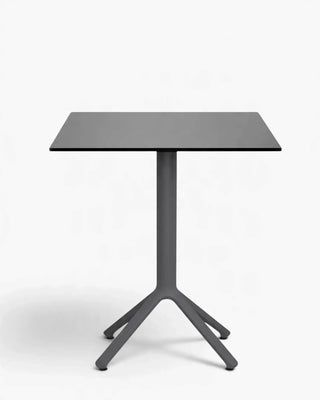 Scab Nemo Fixed 5060 aluminium table base with compact solid laminate tabletop