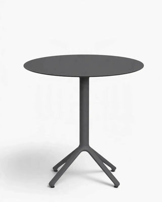 Scab Nemo Fixed 5060 aluminium table base with compact solid laminate tabletop