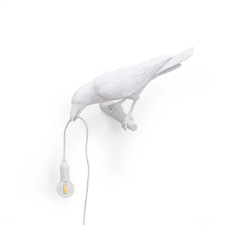 Seletti Bird Lamp Looking wall lamp White Left - Buy now on ShopDecor - Discover the best products by SELETTI design