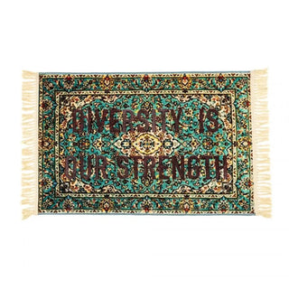 Seletti Burnt Carpet 120x80 cm. - 47.24x31.50 in. Diversity - Buy now on ShopDecor - Discover the best products by SELETTI design