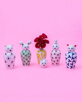 Seletti Canopie vase with lid - Buy now on ShopDecor - Discover the best products by SELETTI design