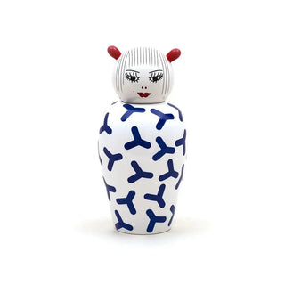 Seletti Canopie vase with lid Zoe - Buy now on ShopDecor - Discover the best products by SELETTI design