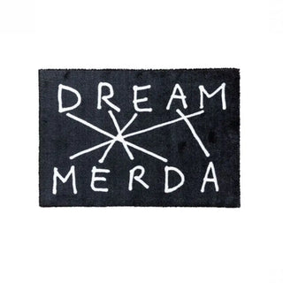 Seletti Connection Rugs Dream Merda rug Black 100 cm. - 39.37 in. - Buy now on ShopDecor - Discover the best products by SELETTI design