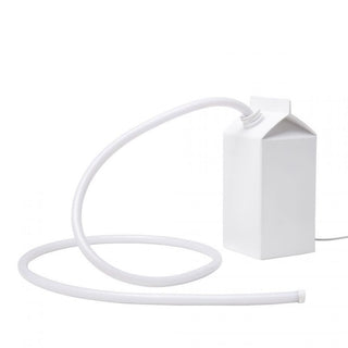 Seletti Daily Glow portable LED table lamp Milk - Buy now on ShopDecor - Discover the best products by SELETTI design